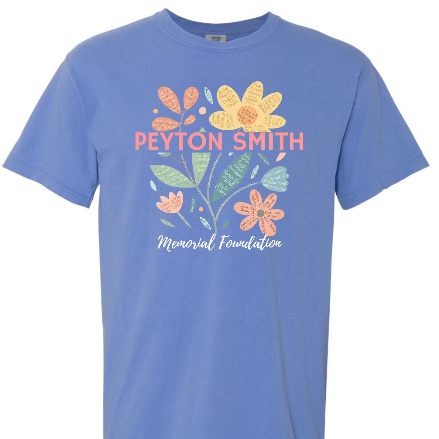 Peyton Smith Memorial Foundation Flower T-Shirts