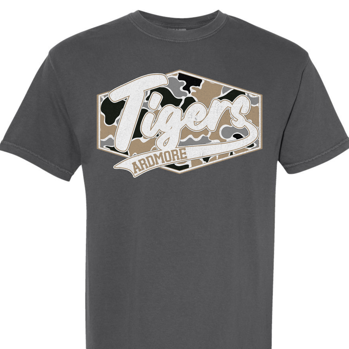 Ardmore Tigers Camo Badge - ADULT