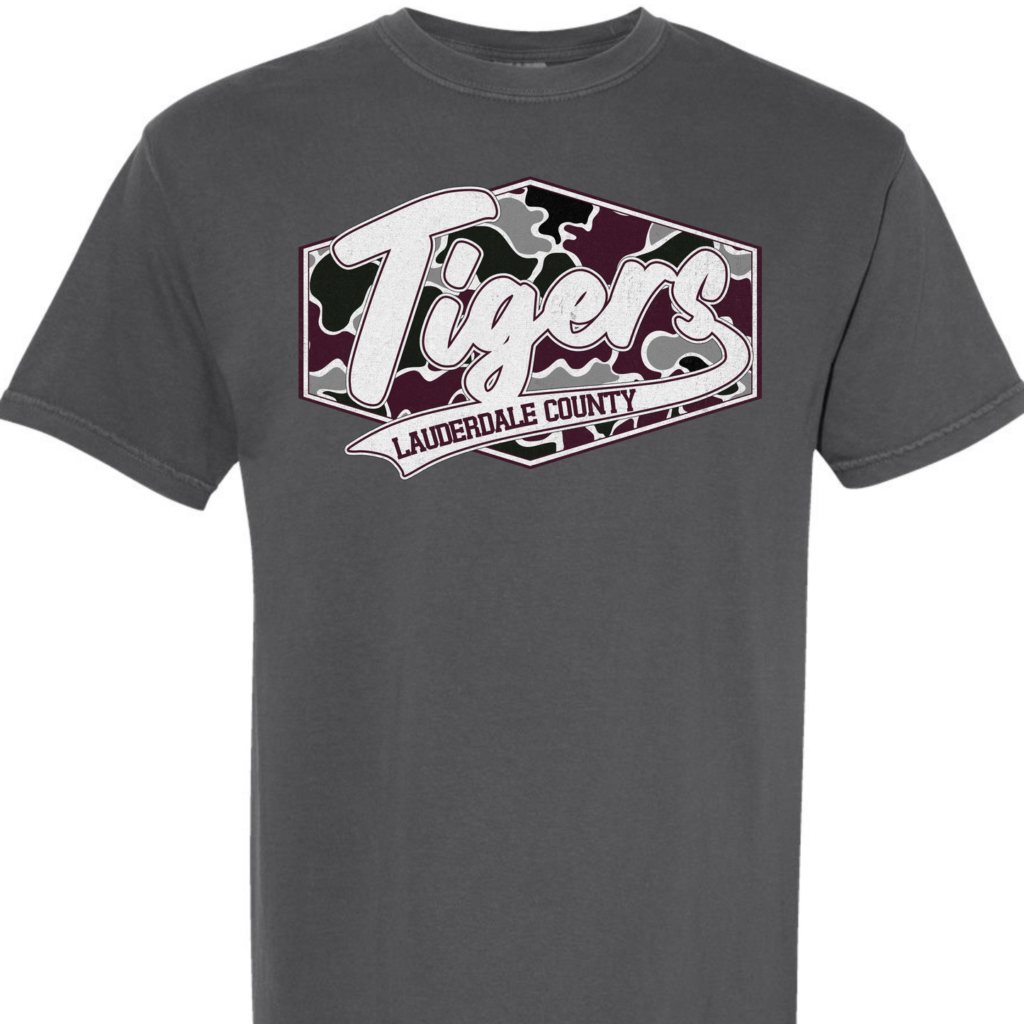 Tigers Camo Badge - ADULT