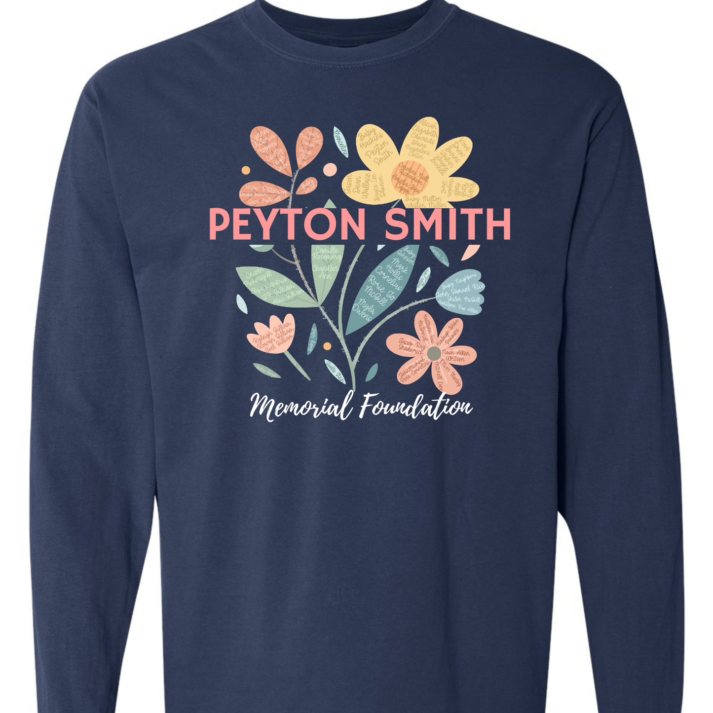 Peyton Smith Memorial Foundation Flower Long Sleeve