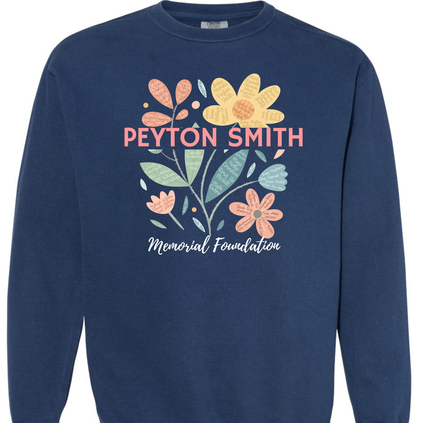 Peyton Smith Memorial Foundation Flower Sweatshirt