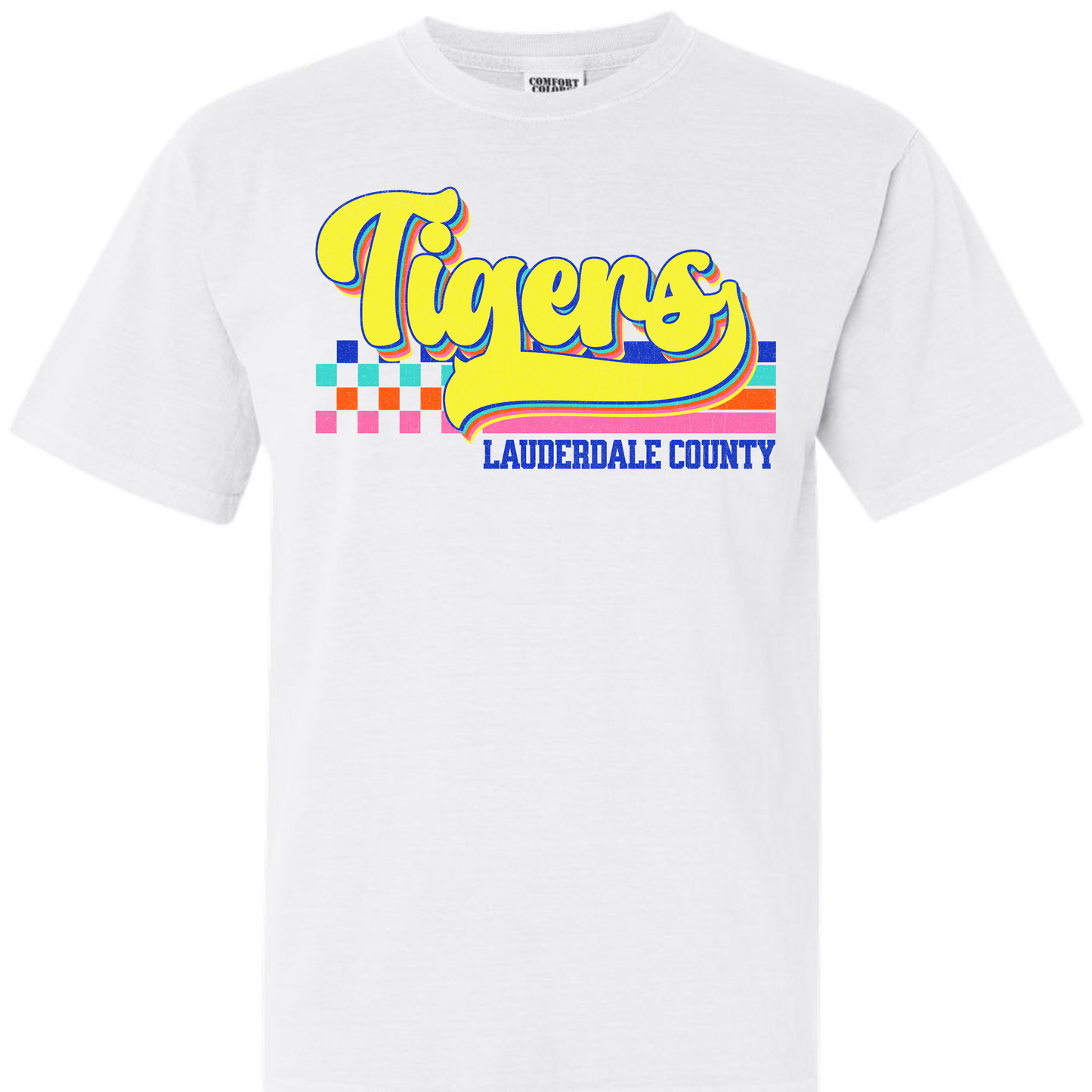 Tigers Vibrant Checker Script - YOUTH