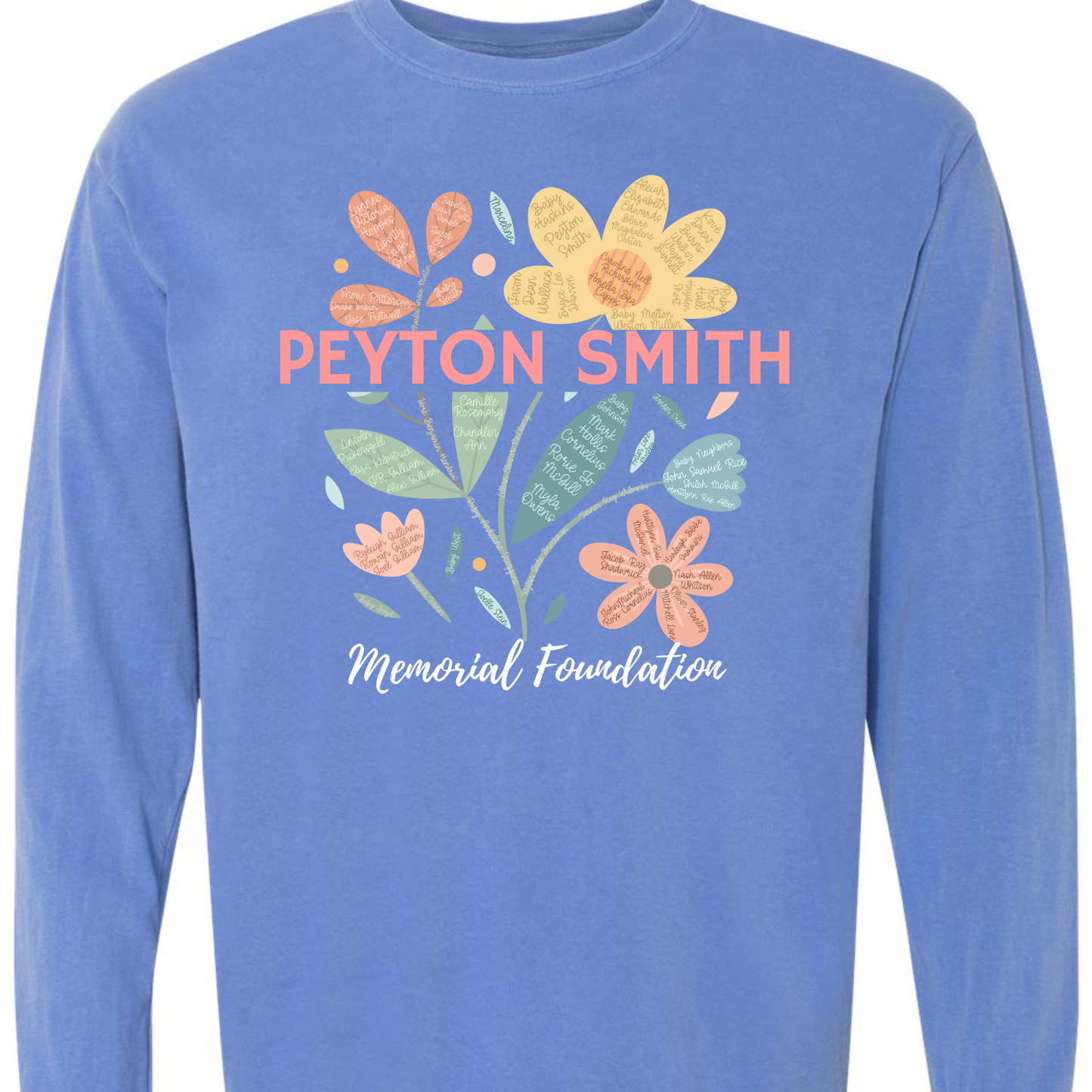 Peyton Smith Memorial Foundation Flower Long Sleeve