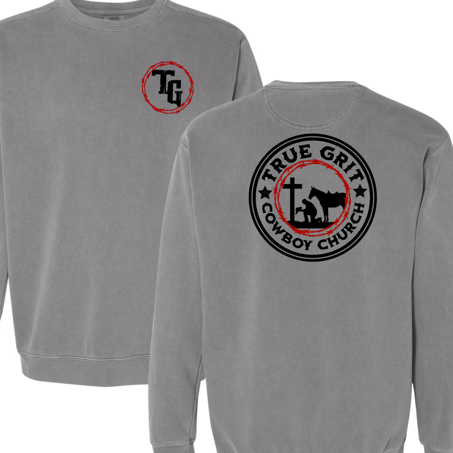 True Grit Cowboy Church Circle Logo