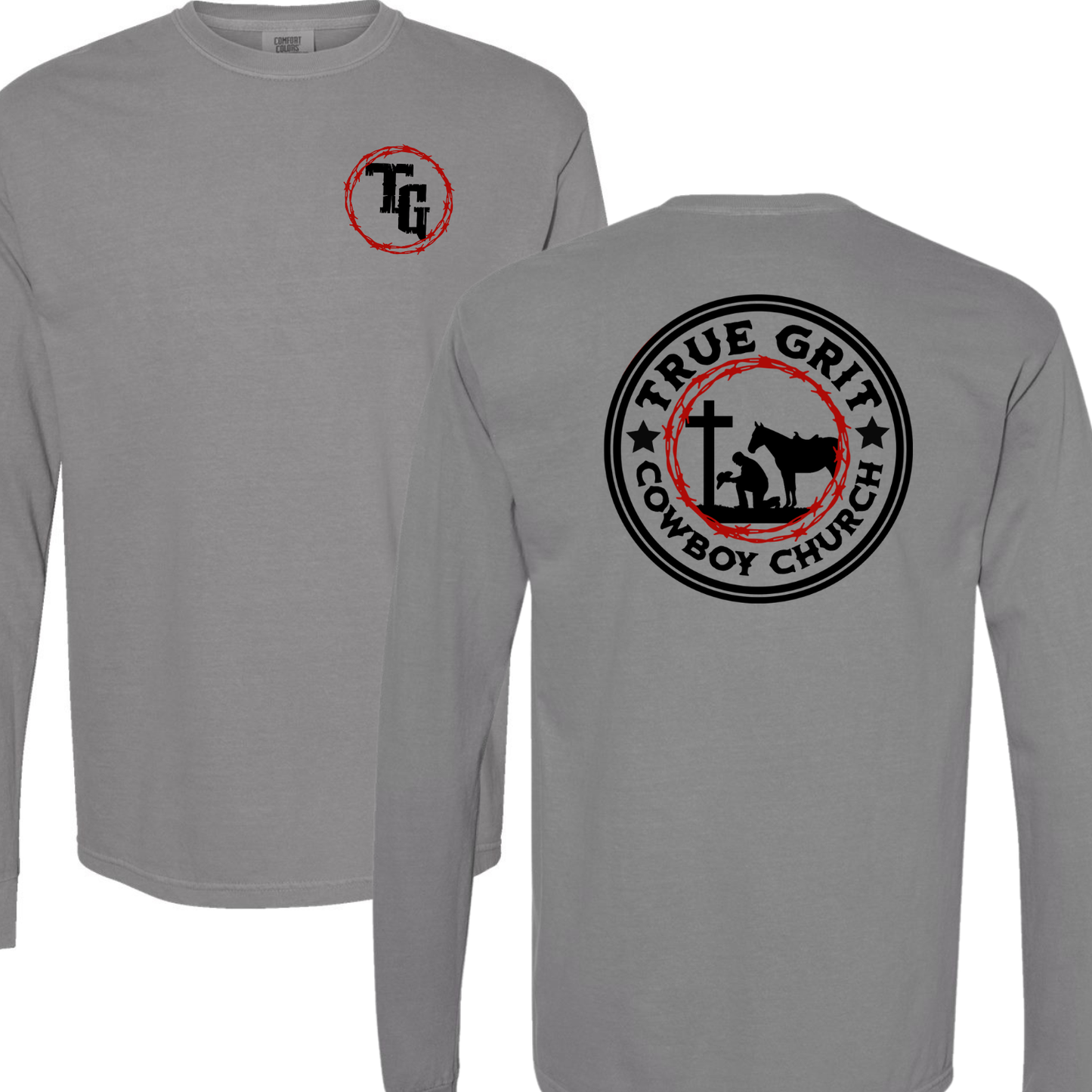 True Grit Cowboy Church Circle Logo