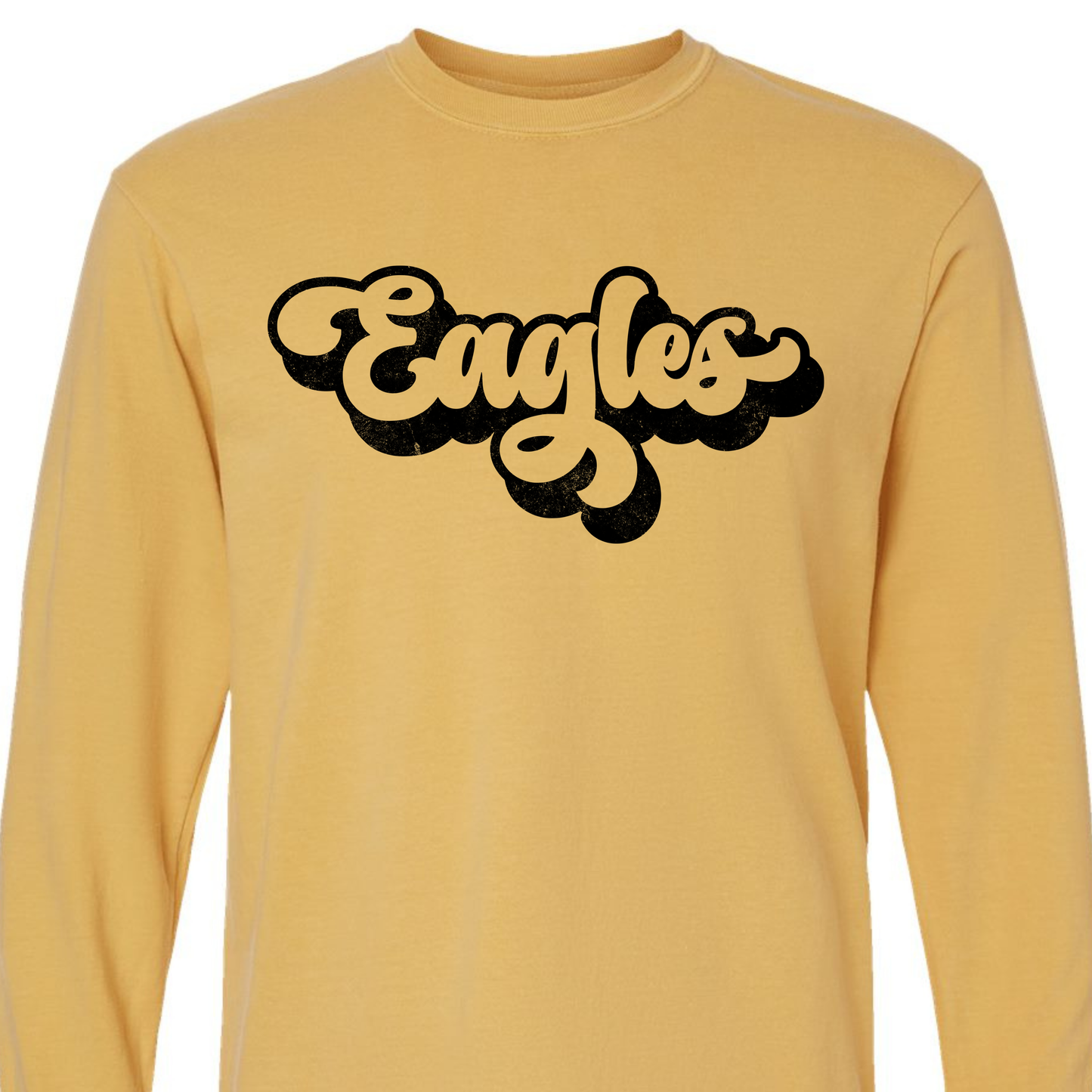 Athens Golden Eagles Retro Script Tee - Adult
