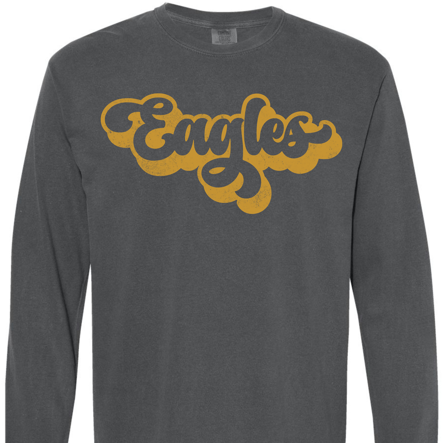 Athens Golden Eagles Retro Script Tee - Adult
