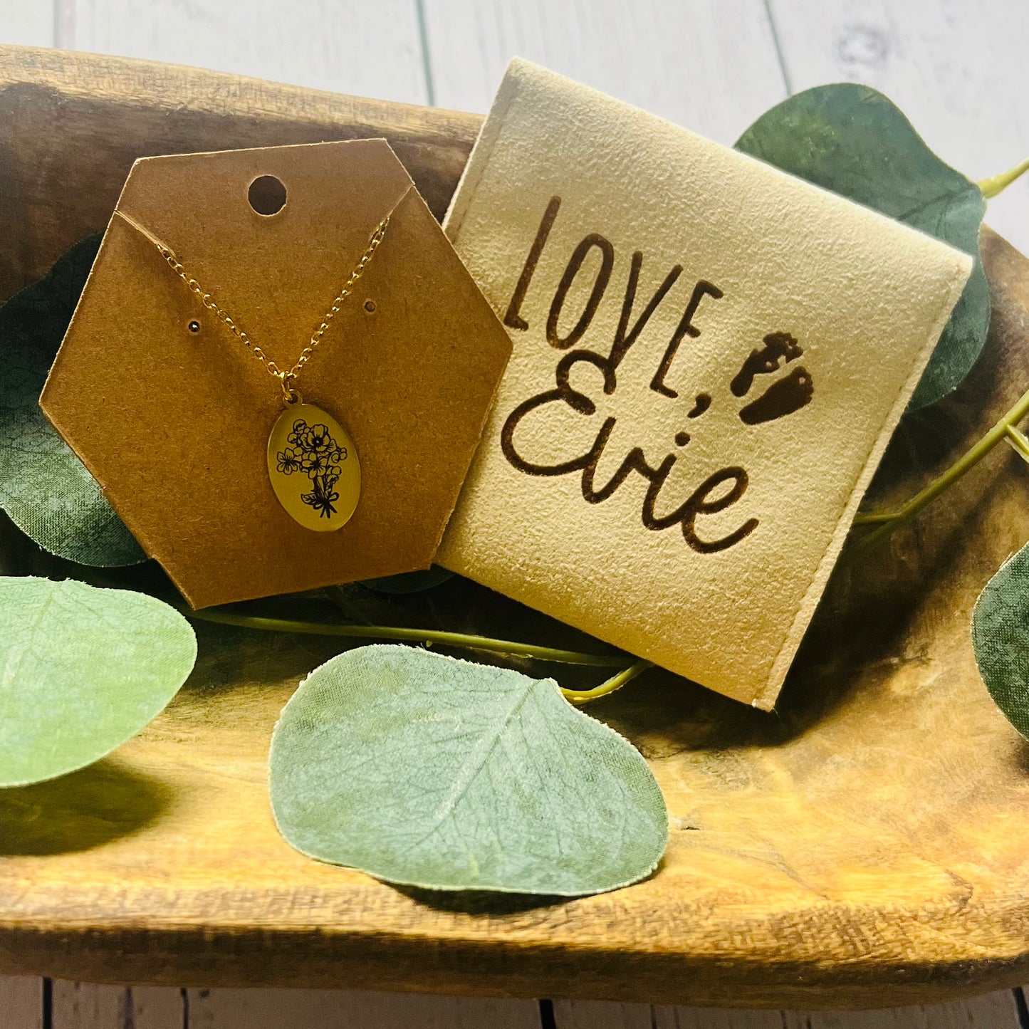 Birth Flower Jewelry