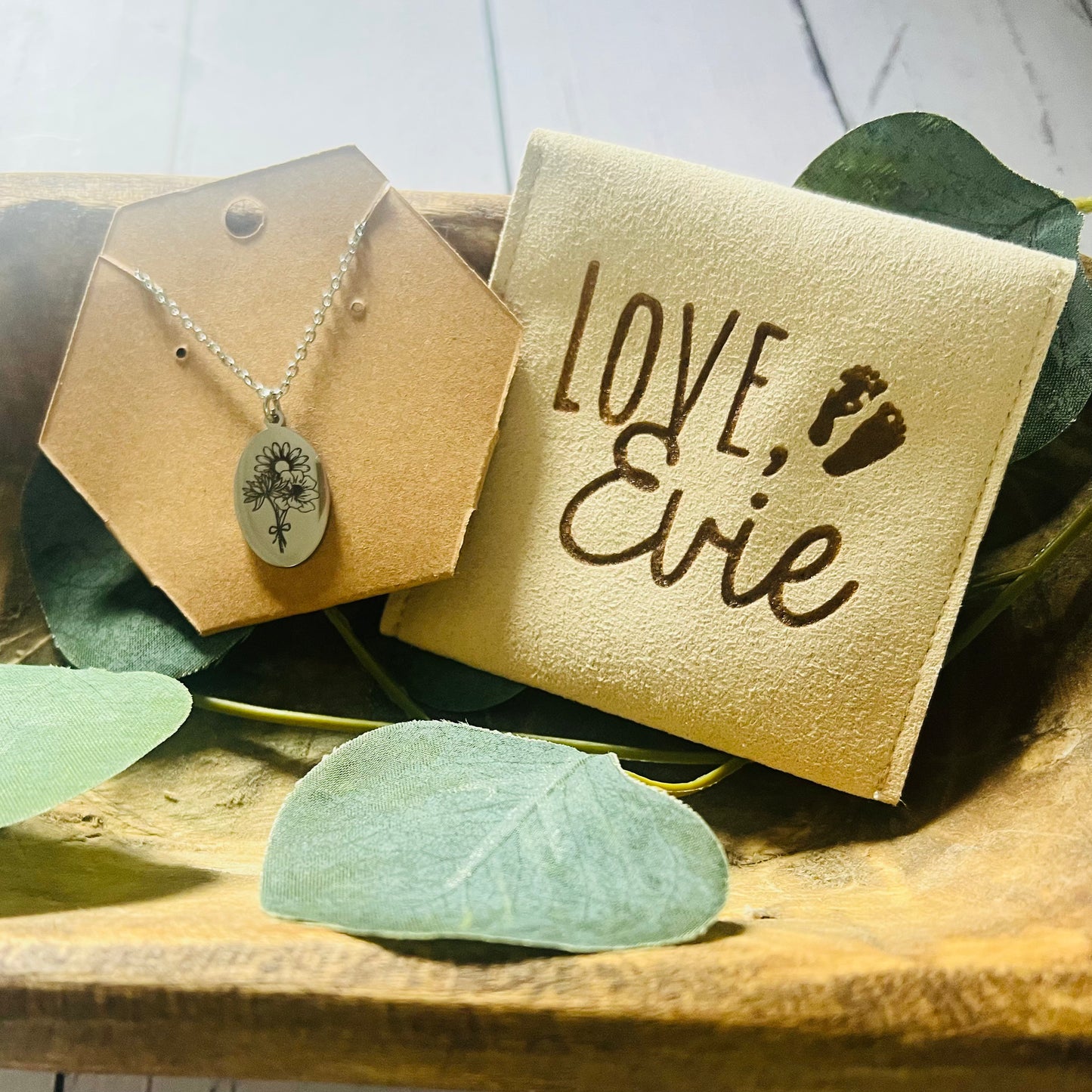 Birth Flower Jewelry