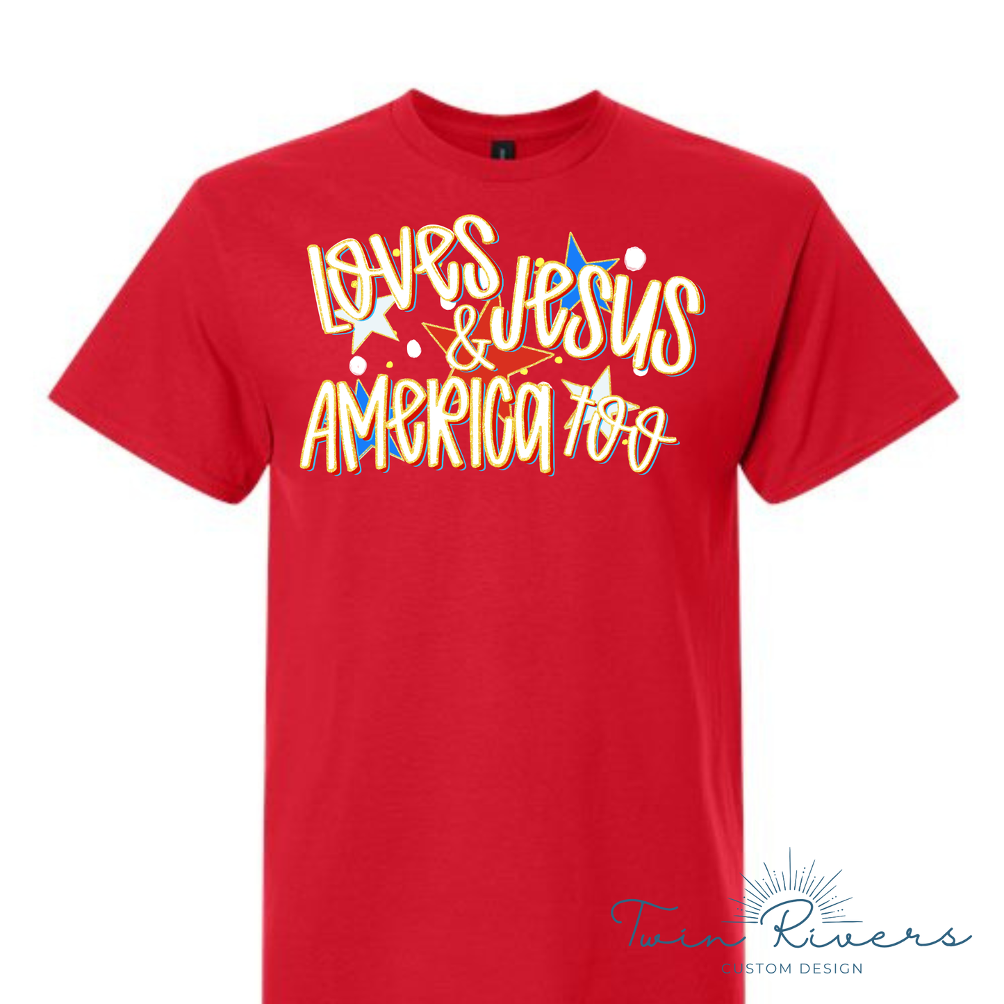 Loves Jesus & America Too - YOUTH / TODDLER