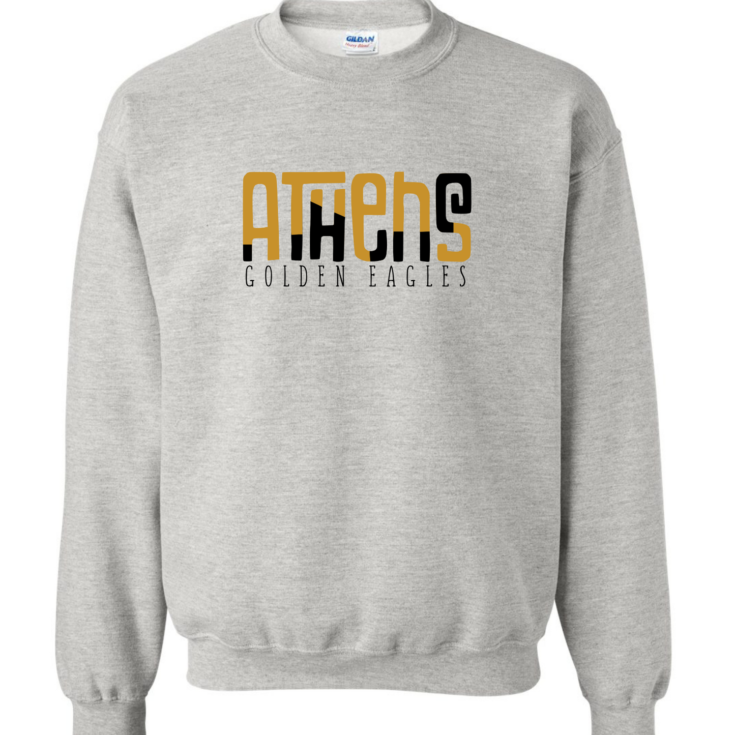 Gildan ash grey sweatshirt on sale