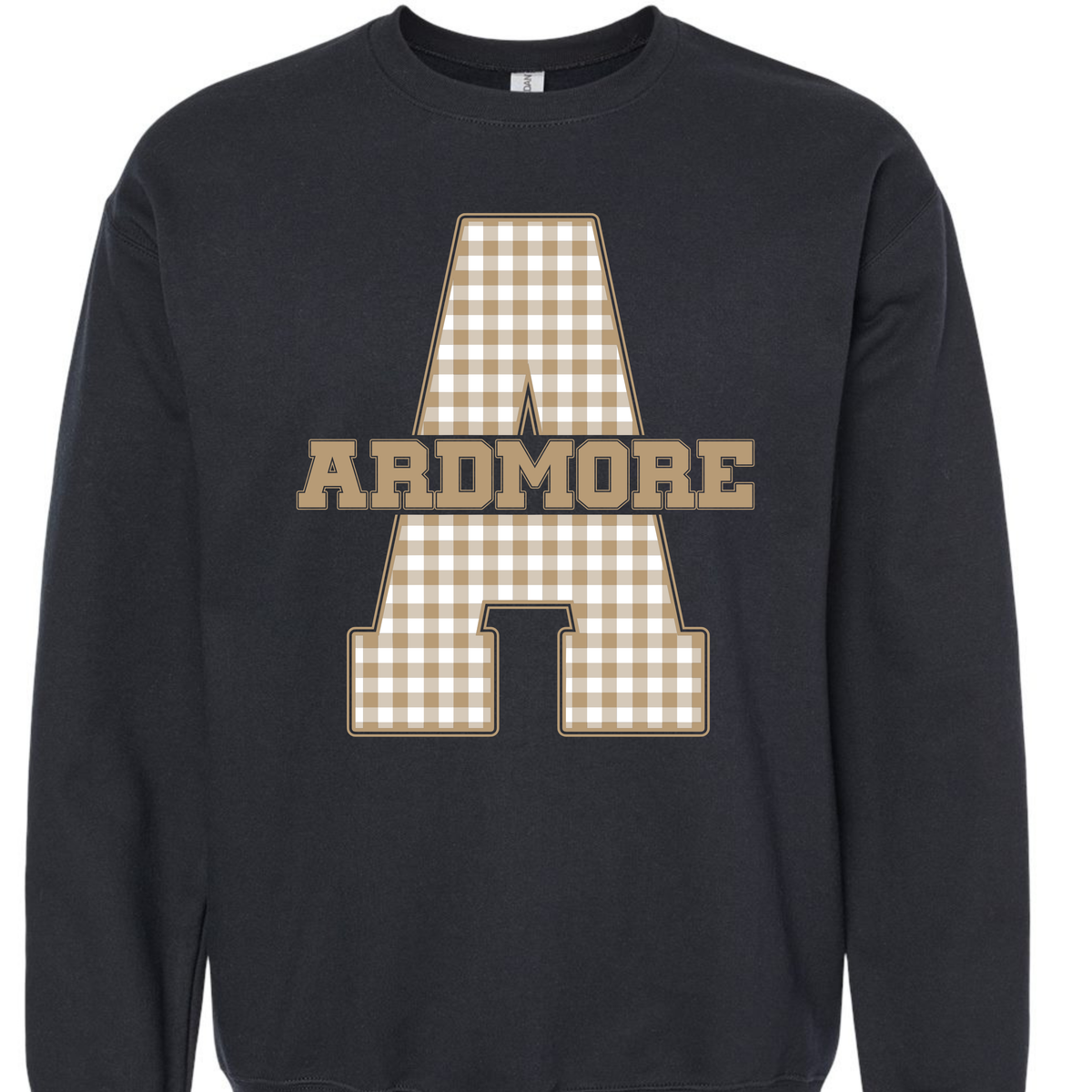 Plaid Varsity Letters - ARDMORE