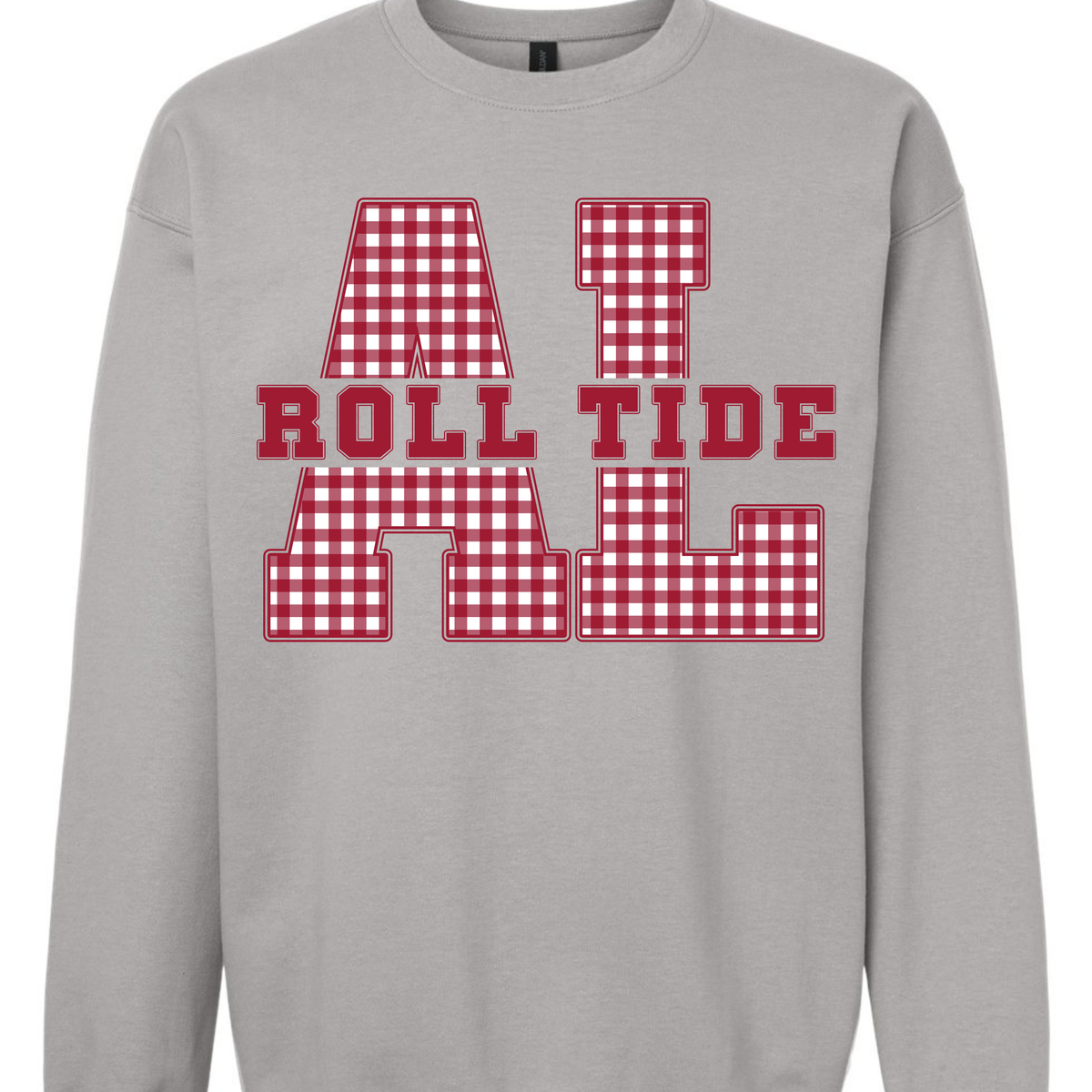 Plaid Varsity Letters - ALABAMA