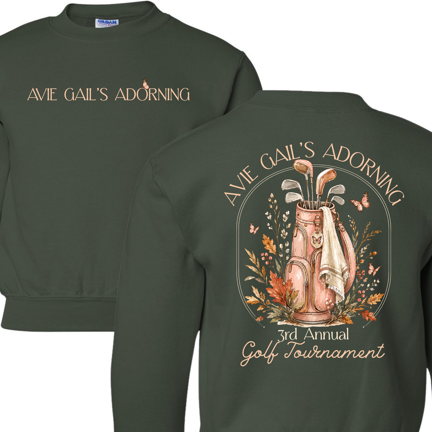 AGA Golf Tournament - Butterfly Design 2026 - YOUTH Sizes