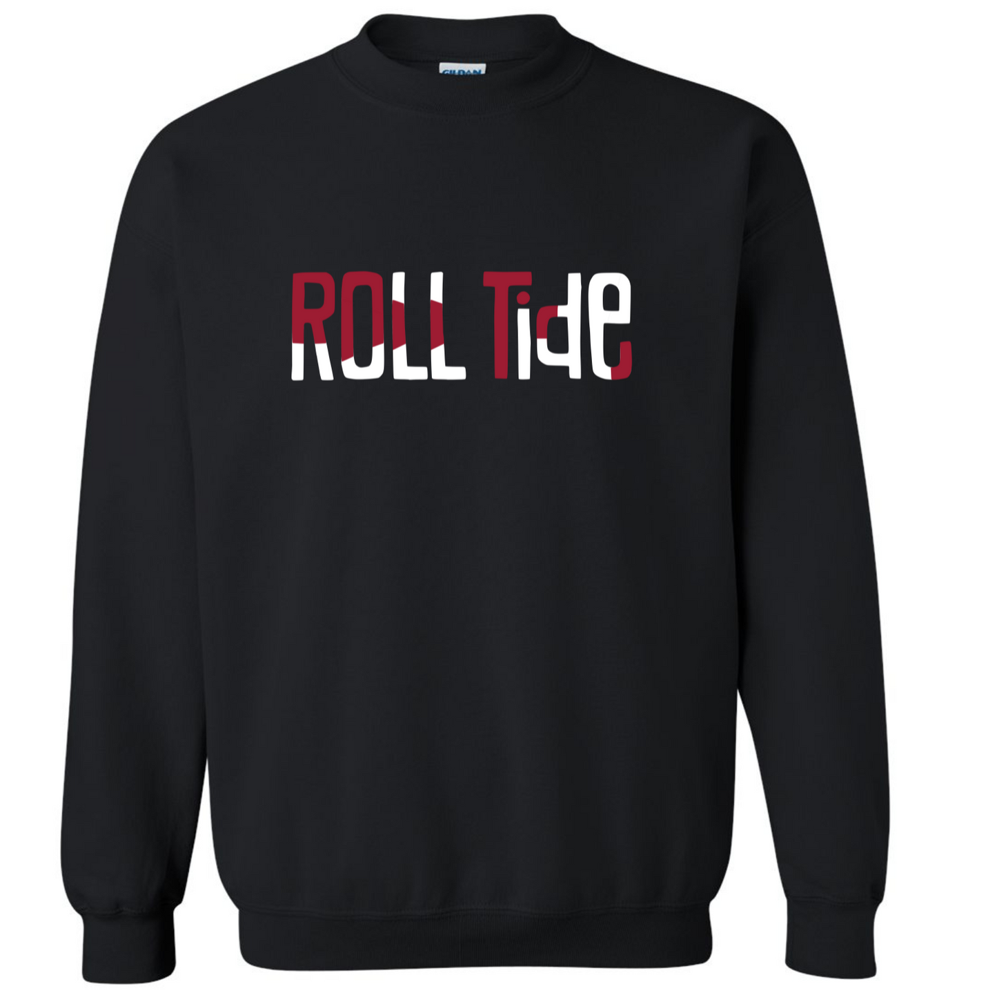 Roll Tide - Black Gildan Sweatshirt