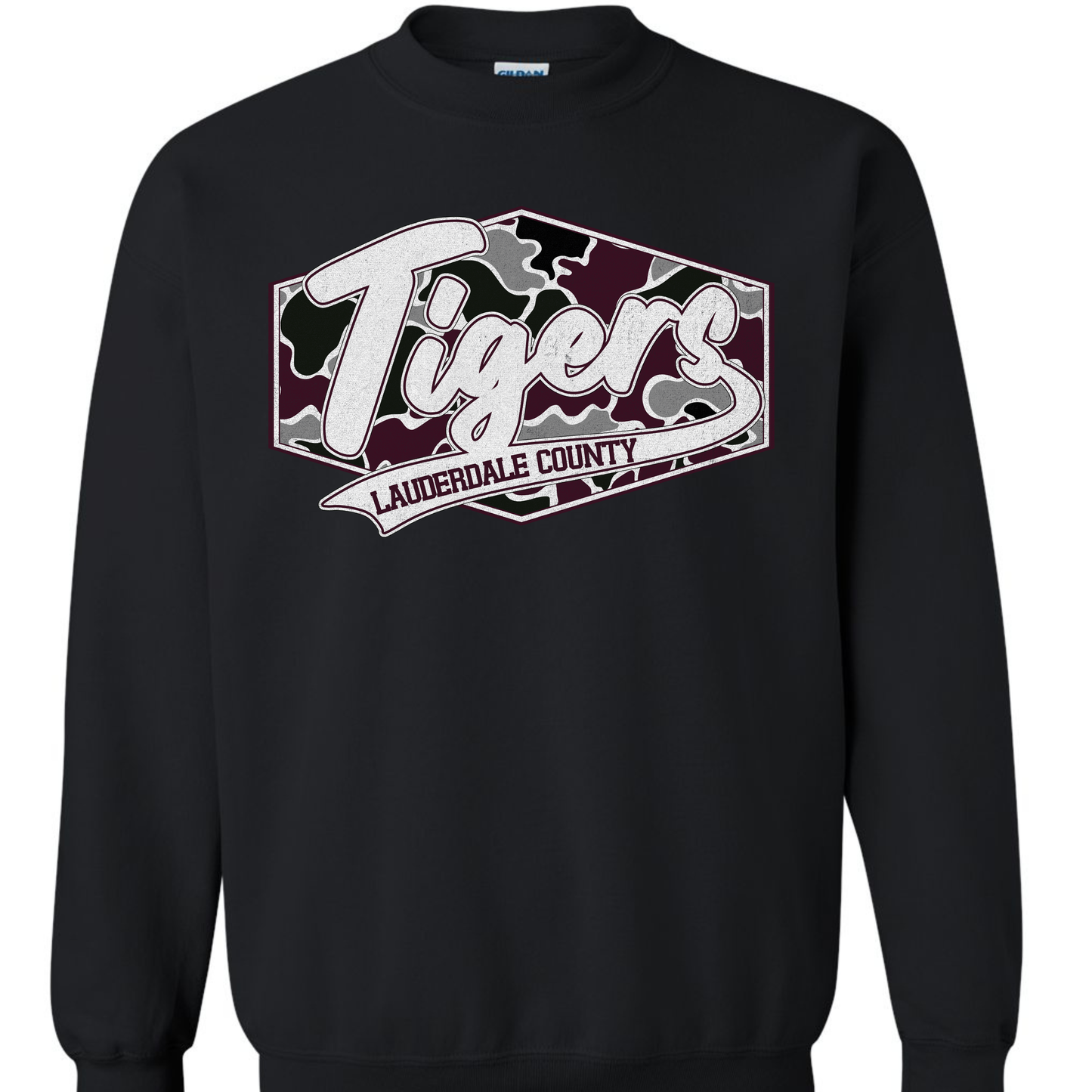 Tigers Camo Badge - ADULT