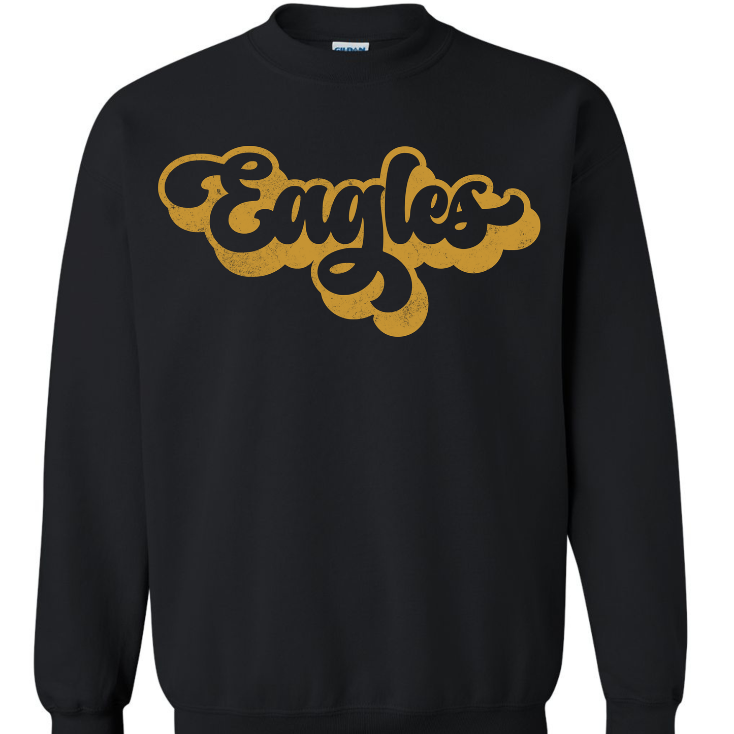 Athens Golden Eagles Retro Script Tee - Youth