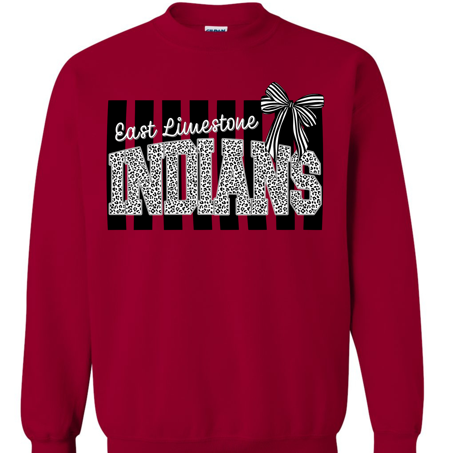 East Limestone Indians Preppy Stripe Adult