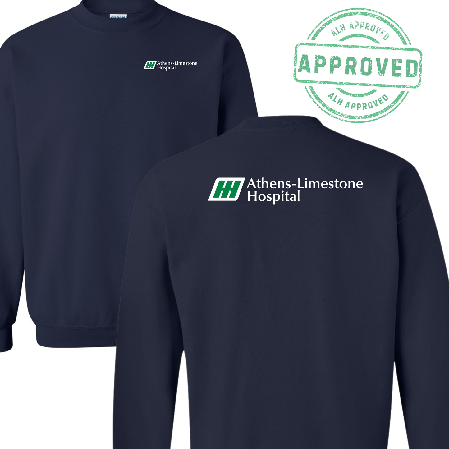 Athens-Limestone Hospital Logo Tee Sweatshirt