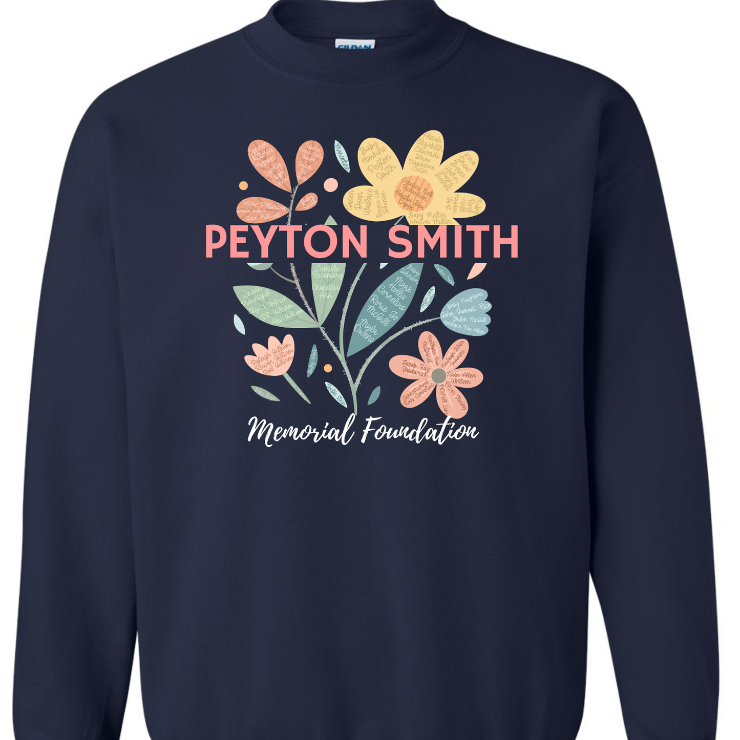 Peyton Smith Memorial Foundation Flower Sweatshirt