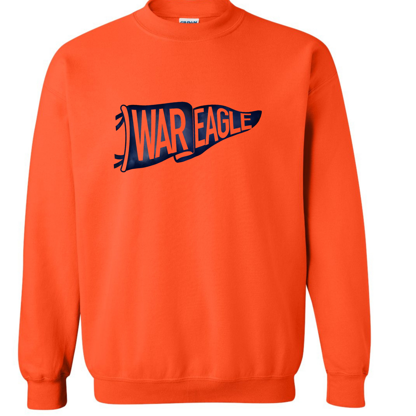 Gildan orange sweatshirt sales