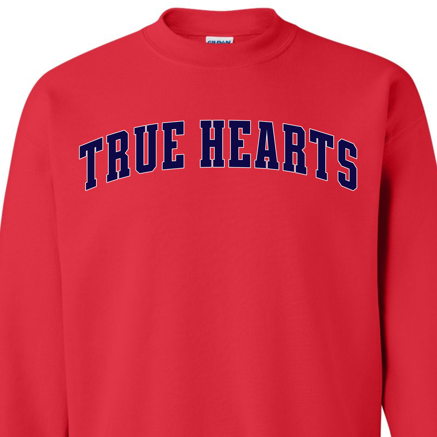 True Hearts Summer - Blue Varsity Font