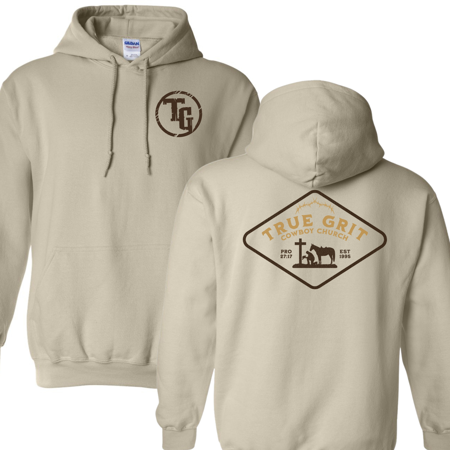 True Grit Cowboy Church Diamond Logo