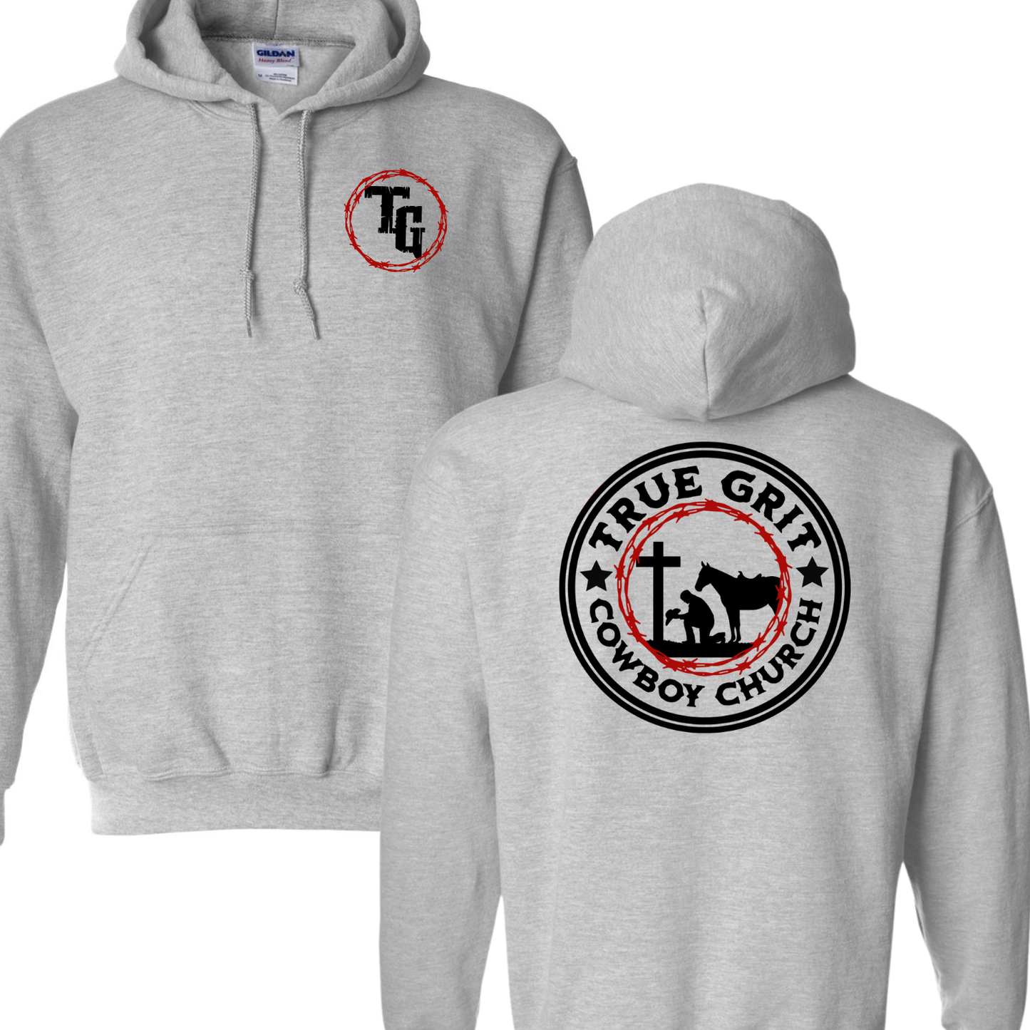 True Grit Cowboy Church Circle Logo