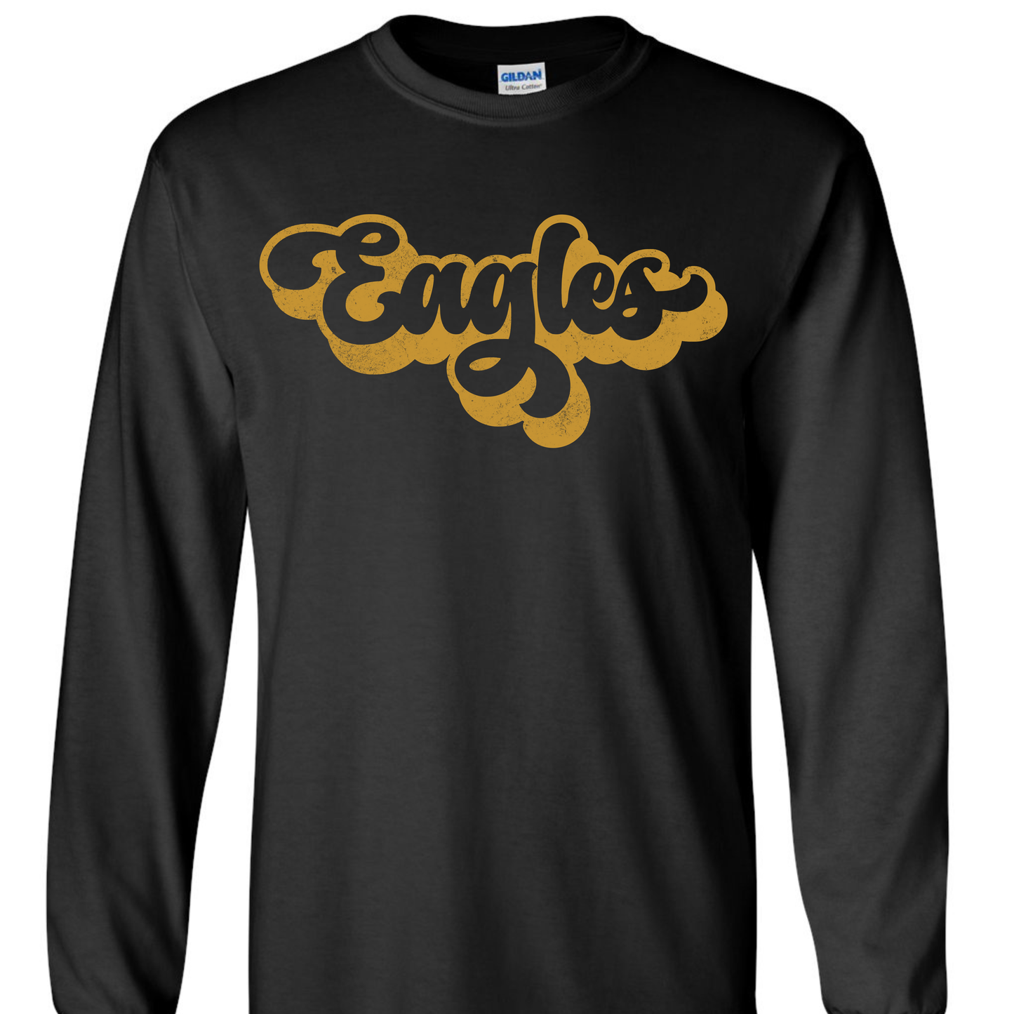 Athens Golden Eagles Retro Script Tee - Youth