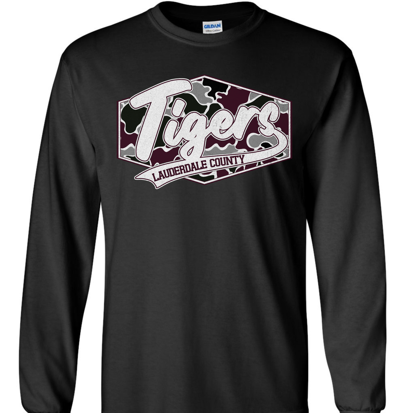 Tigers Camo Badge - ADULT