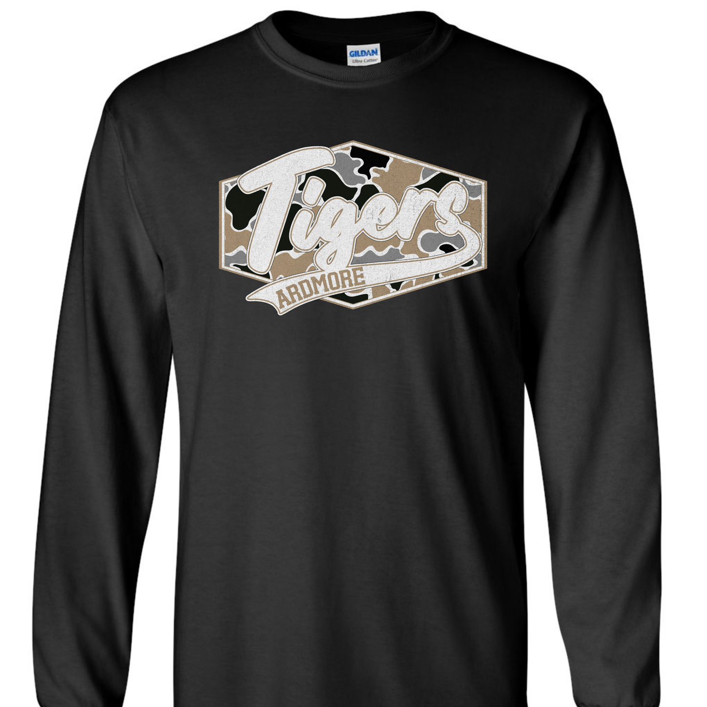 Ardmore Tigers Camo Badge - ADULT