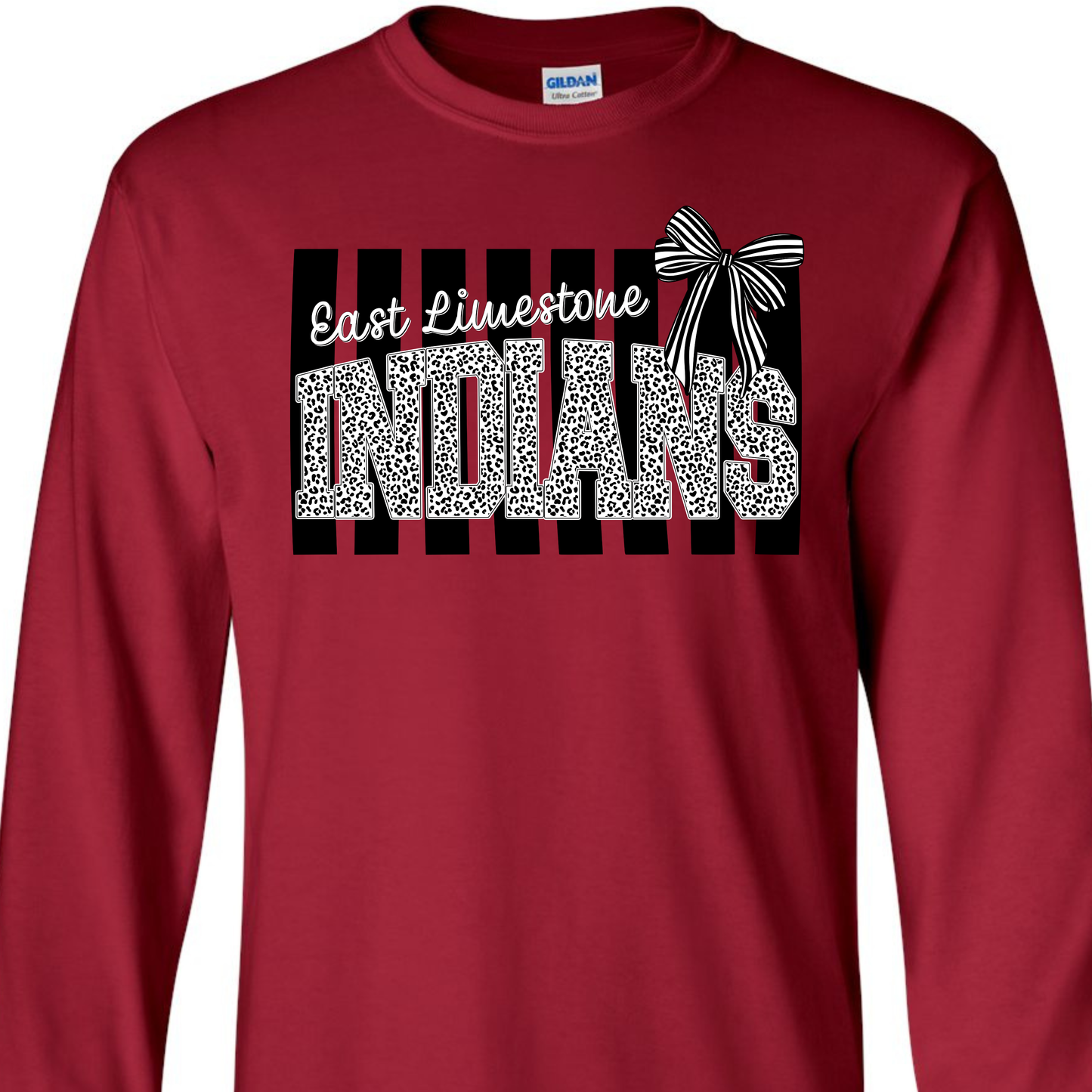 East Limestone Indians Preppy Stripe Adult