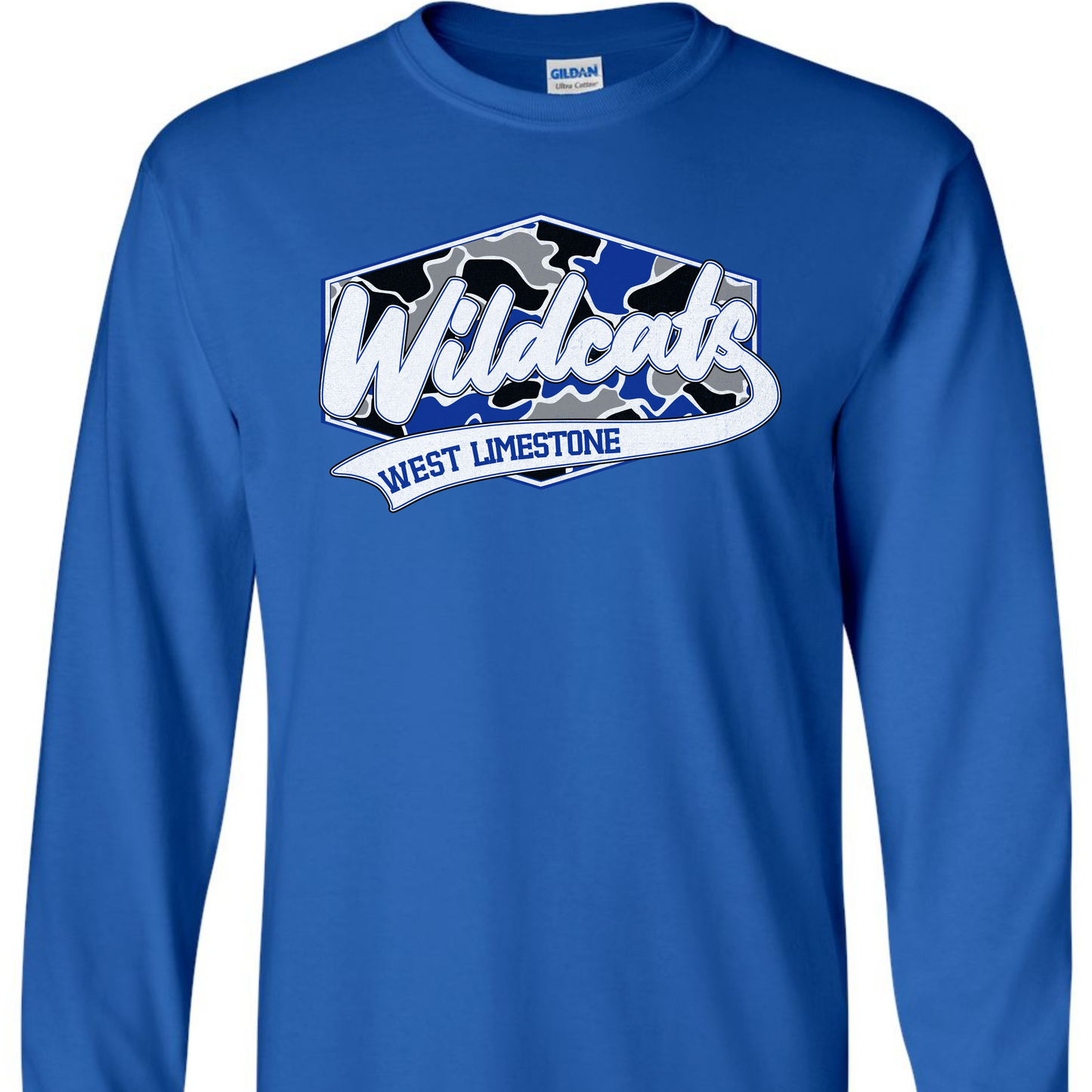West Limestone Camo Badge Adult Sizes