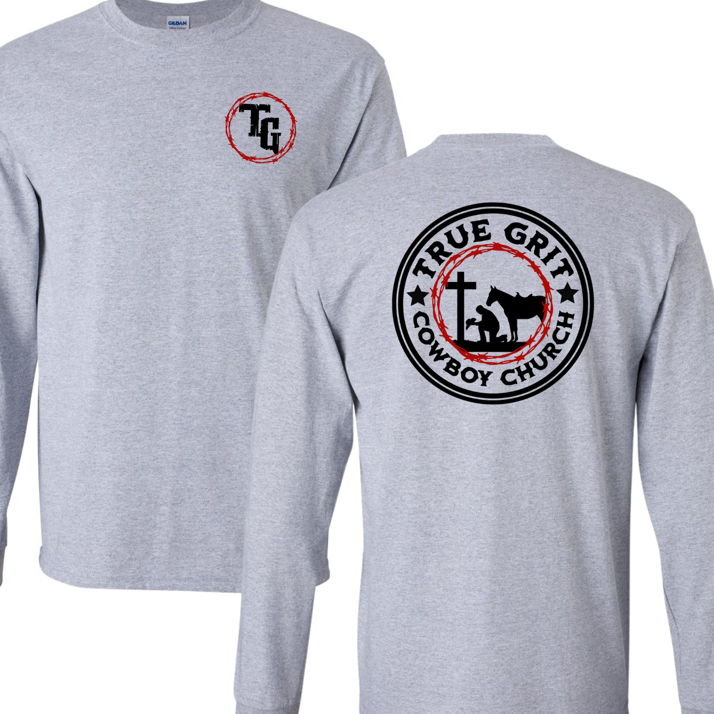 True Grit Cowboy Church Circle Logo