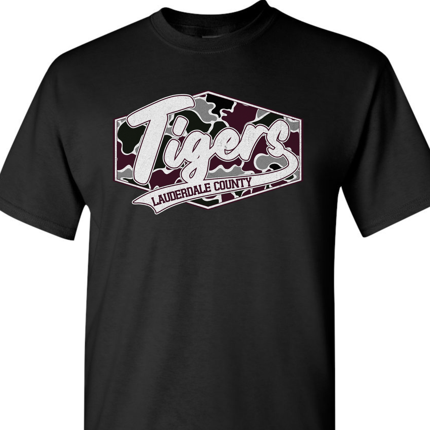 Tigers Camo Badge - ADULT
