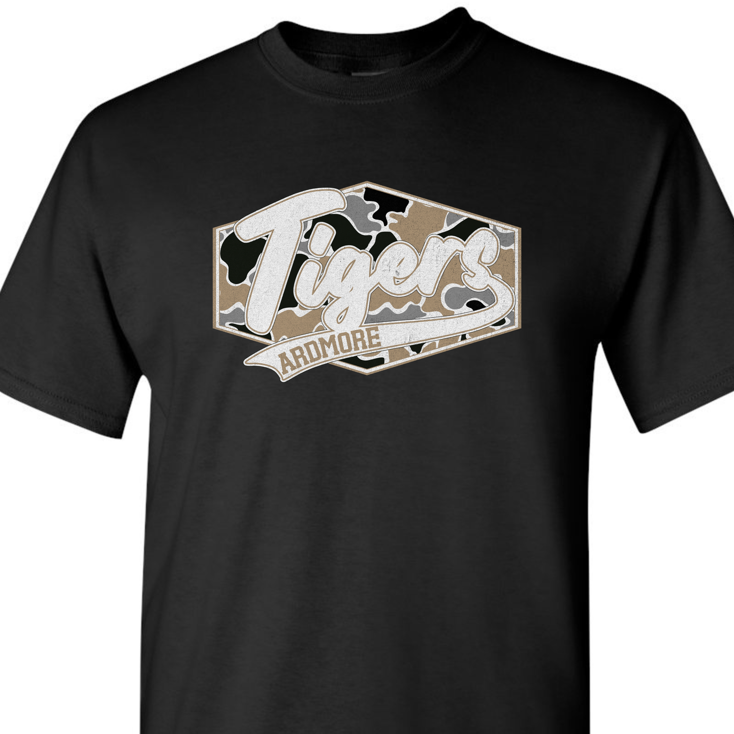 Ardmore Tigers Camo Badge - ADULT