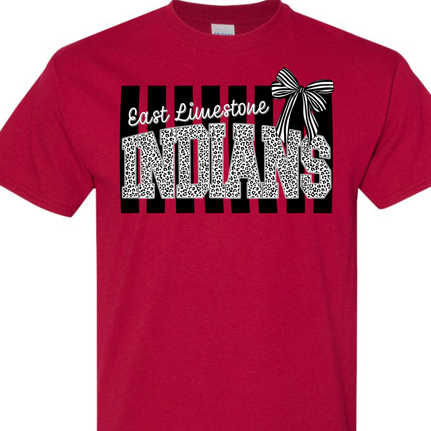 East Limestone Indians Preppy Stripe Adult
