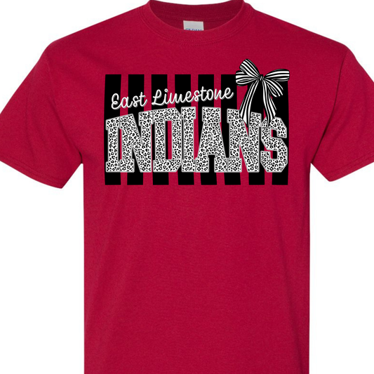 East Limestone Indians Preppy Stripe Youth