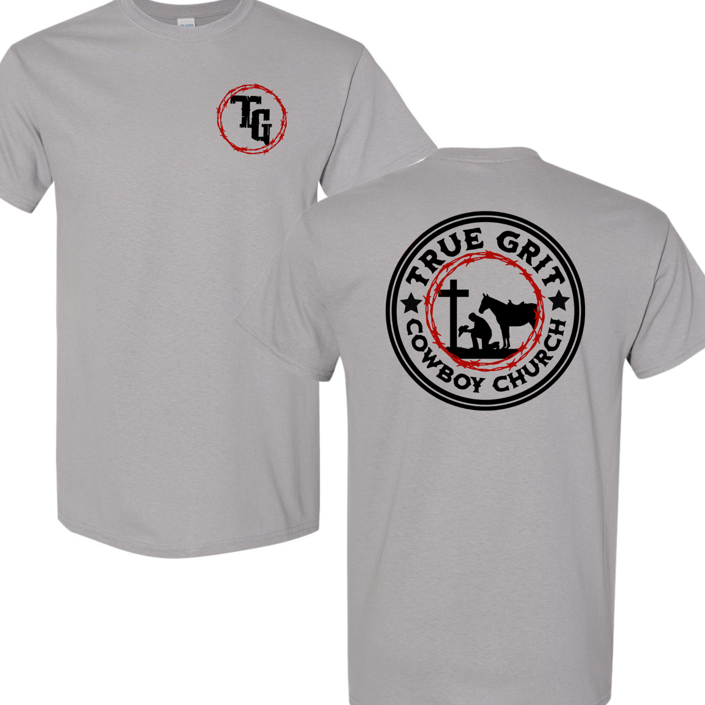 True Grit Cowboy Church Circle Logo