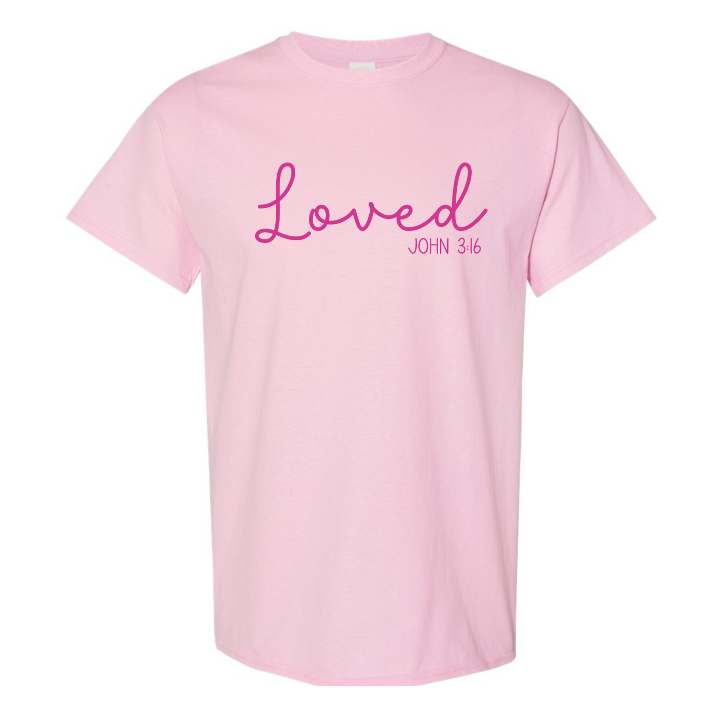 Loved John 3:16 Short Sleeve