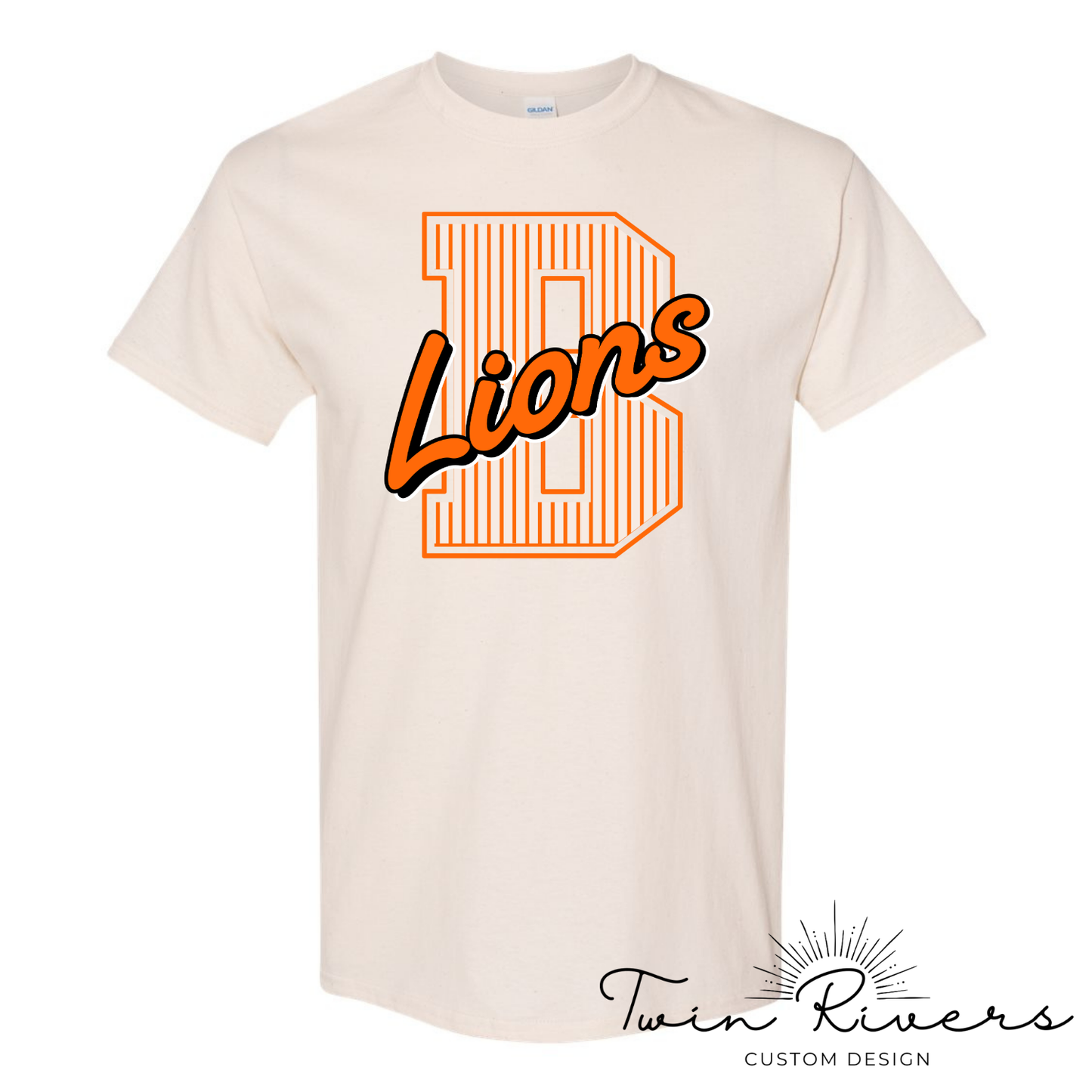 Brooks Lions Varsity Letter Tees