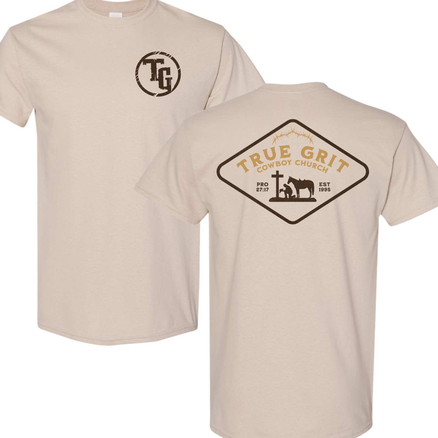 True Grit Cowboy Church Diamond Logo