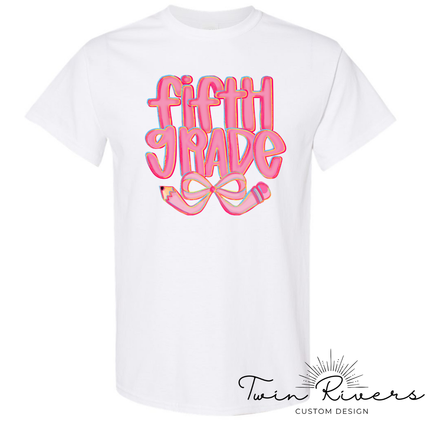 Preppy Back to School Coquette Kindergarten Fifth Grade