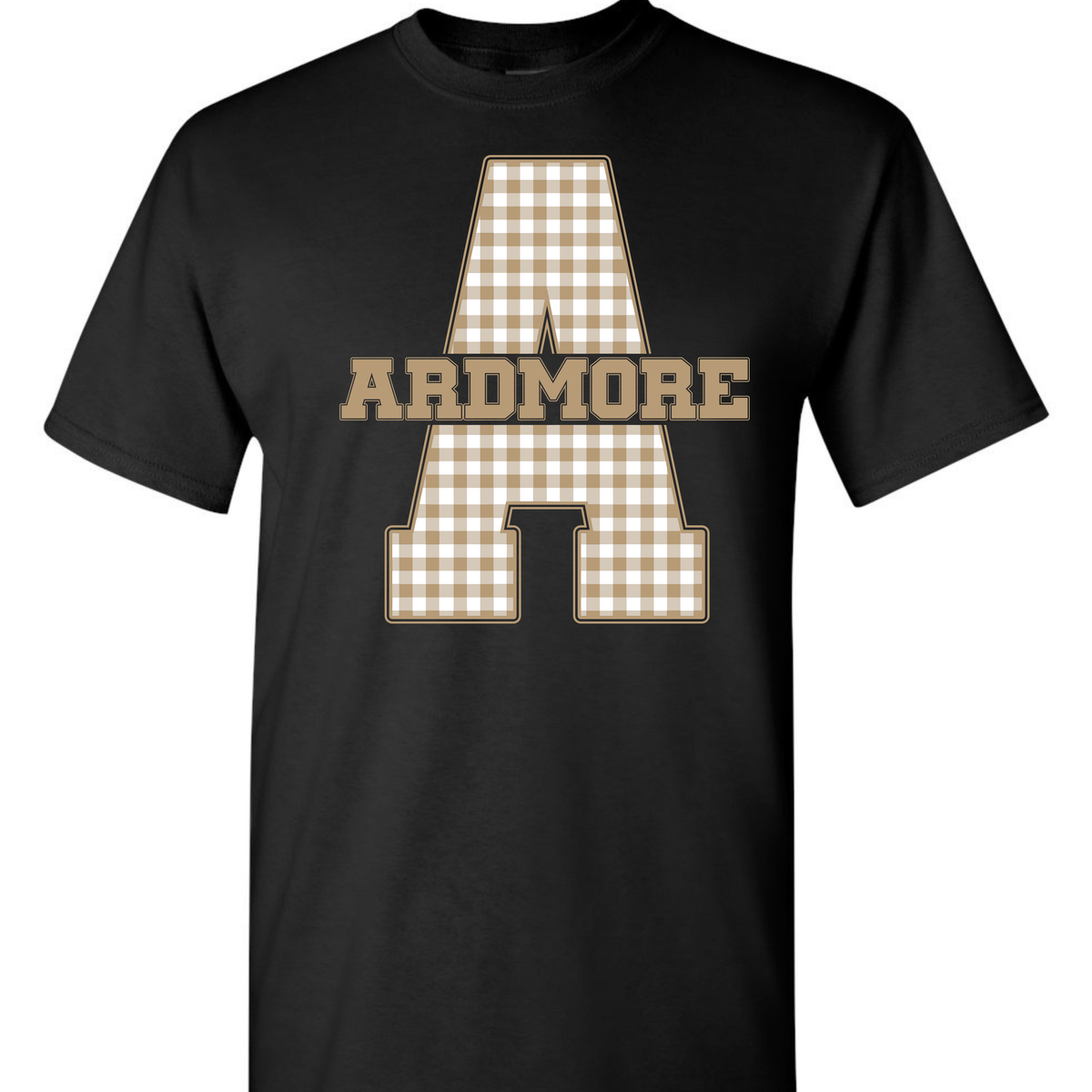 Plaid Varsity Letters - ARDMORE