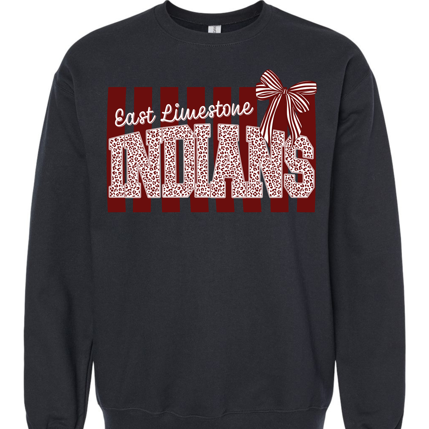 East Limestone Indians Preppy Stripe Adult
