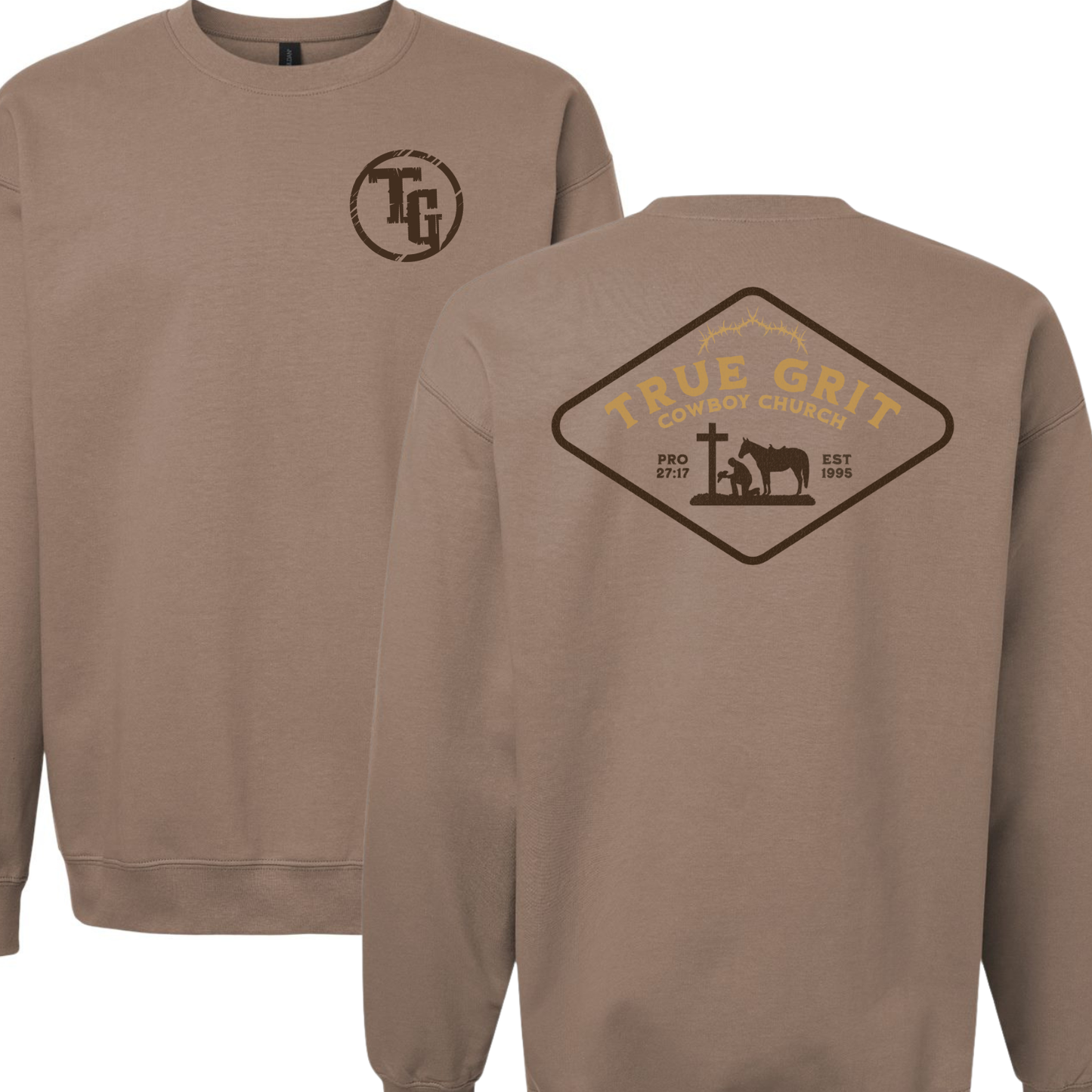 True Grit Cowboy Church Diamond Logo