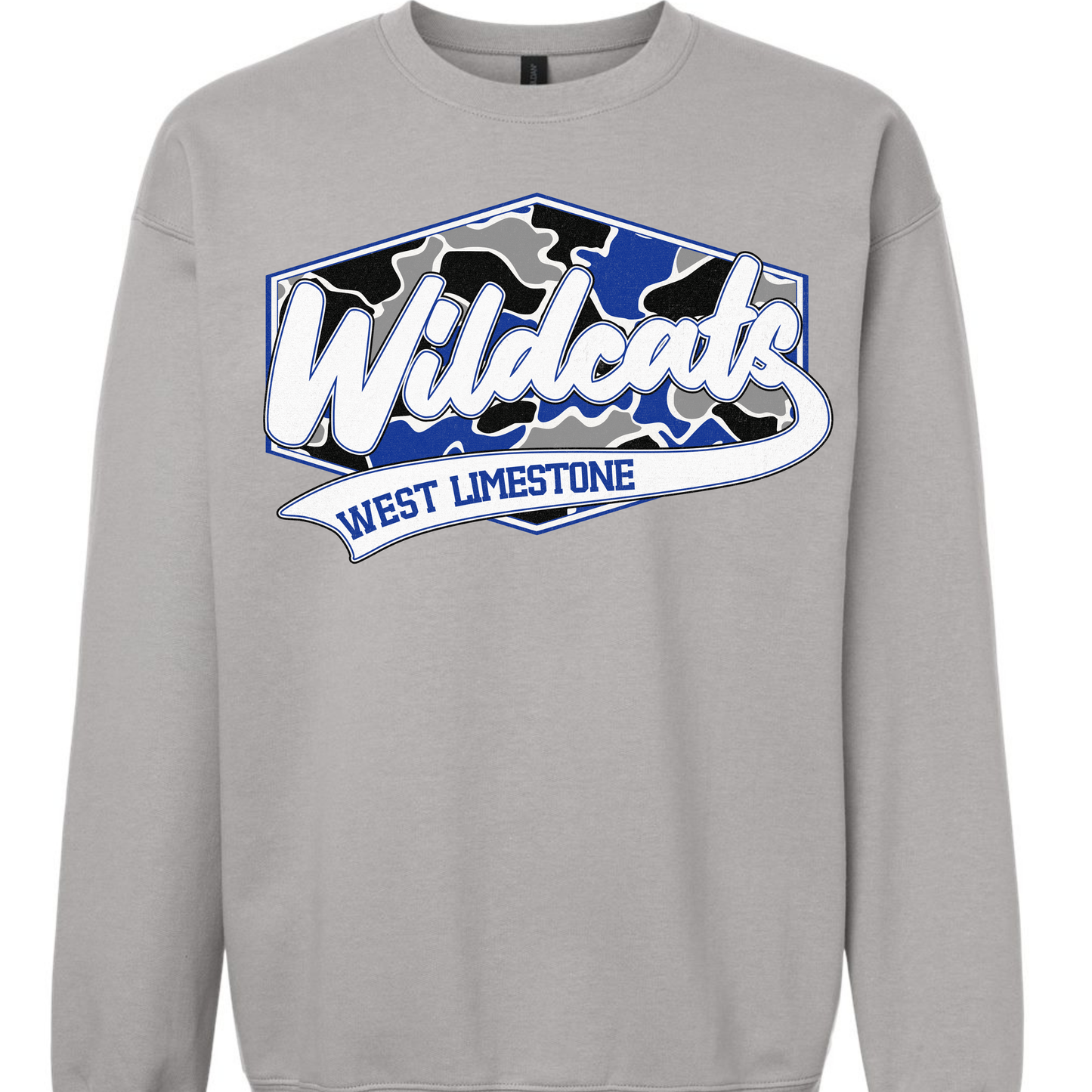 West Limestone Camo Badge Adult Sizes