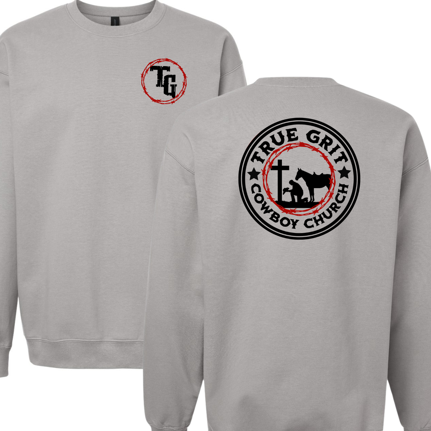 True Grit Cowboy Church Circle Logo