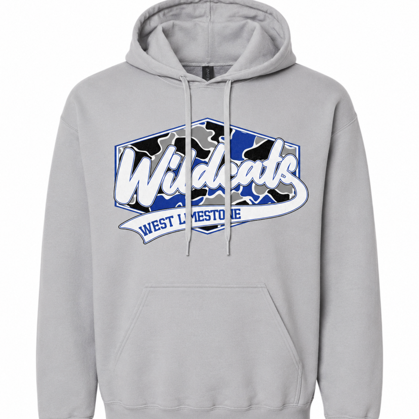 West Limestone Camo Badge Adult Sizes