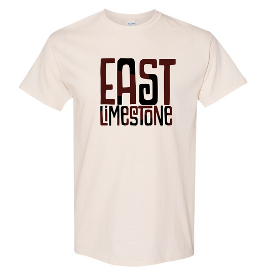 East Limestone Color Block - Gildan Natural Short Sleeve